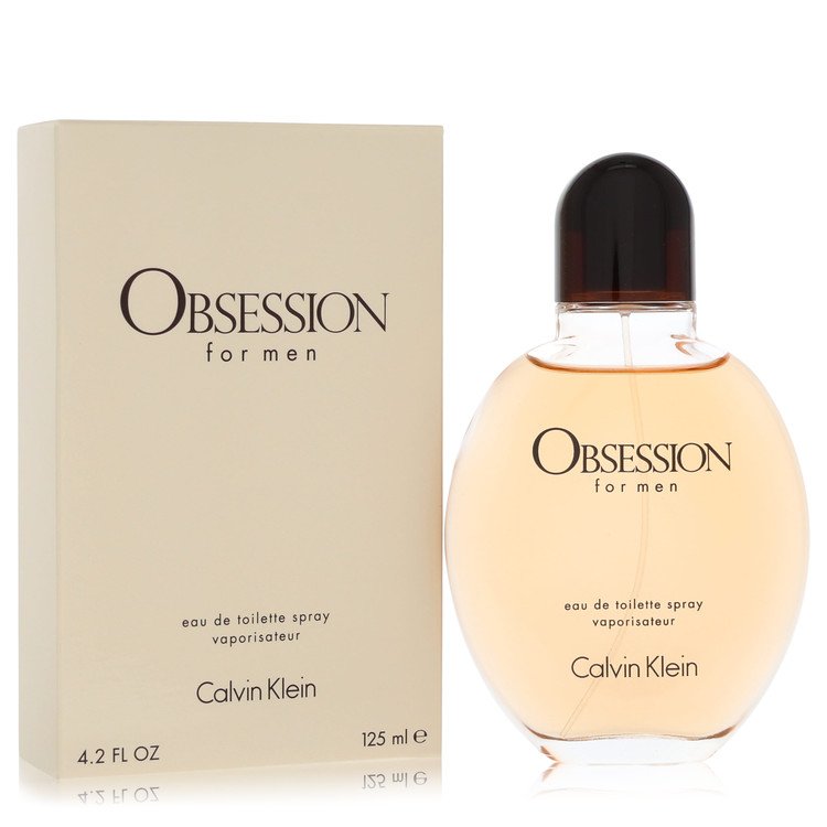 Obsession by Calvin Klein Eau de Toilette Spray 4 oz / 118 ml for Men