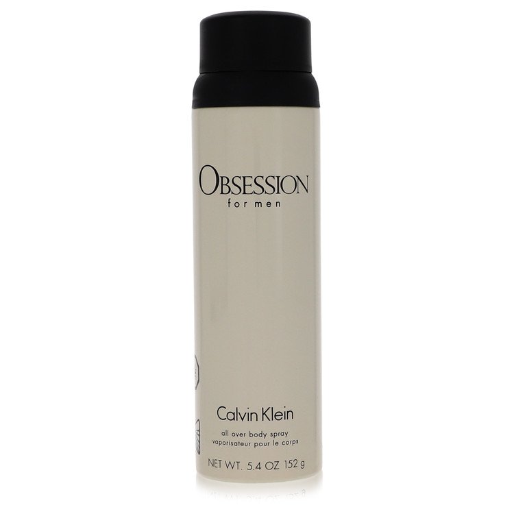 Obsession by Calvin Klein Men's Body Spray, 5.4 oz / 160 ml