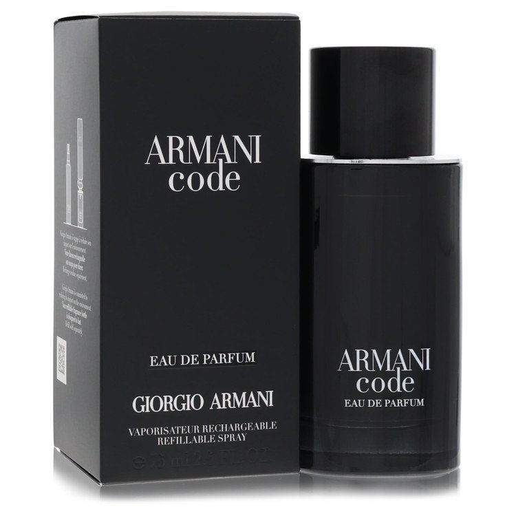 Armani Code by Giorgio Armani Refillable Eau De Parfum Spray 2.5 oz / 75 ml for Men