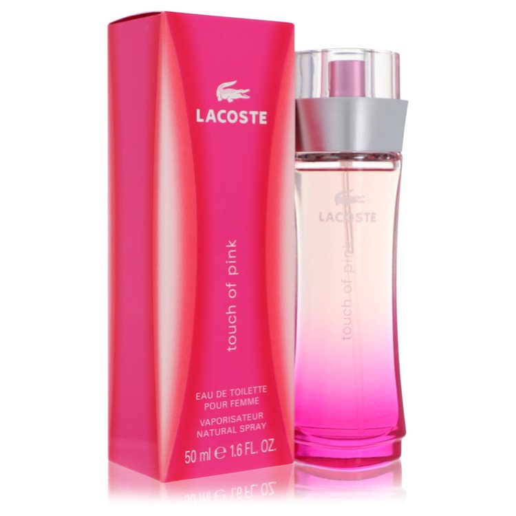 Lacoste Touch of Pink Eau de Toilette Spray 1.6 oz / 50 ml for Women