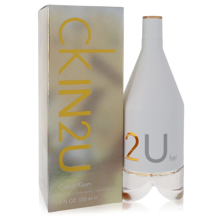 CK In2U by Calvin Klein Eau de Toilette Spray for Women, 3.4 oz / 100 ml
