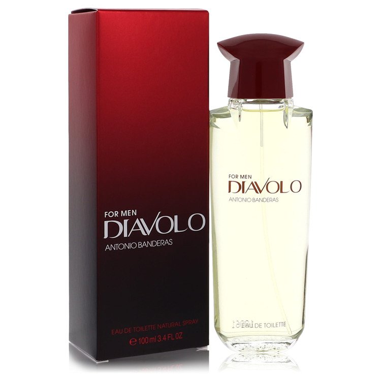 Diavolo by Antonio Banderas Eau de Toilette Spray for Men, 3.4 oz / 100 ml