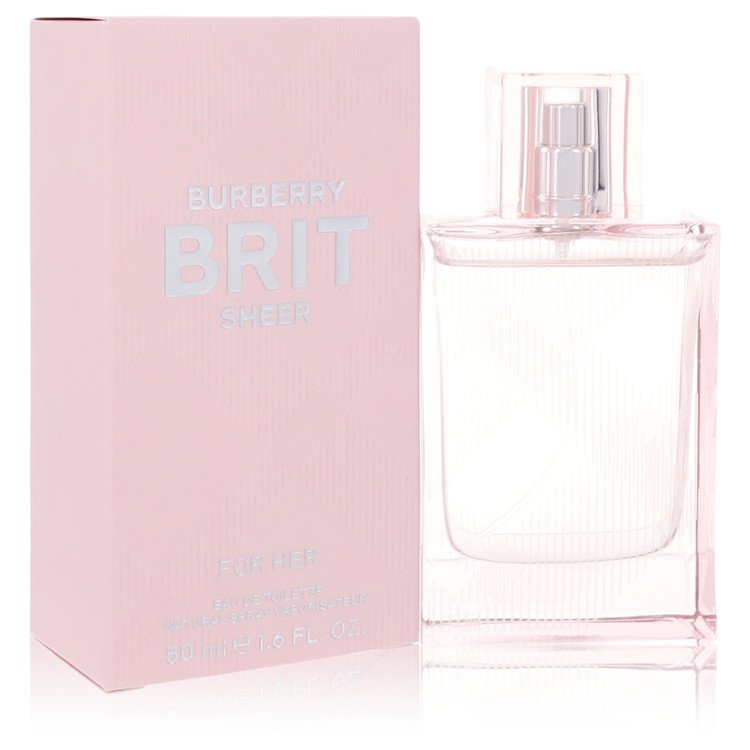 Burberry Brit Sheer Eau de Toilette Spray for Women, 3.3 oz / 100 ml