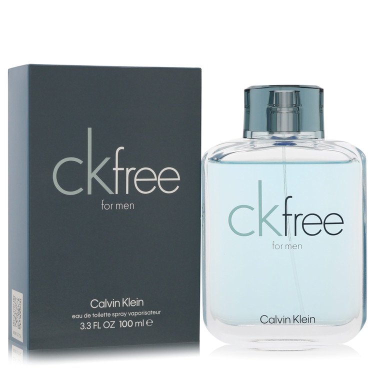 Calvin Klein CK Free Eau de Toilette Spray for Men 3.4 oz / 100 ml