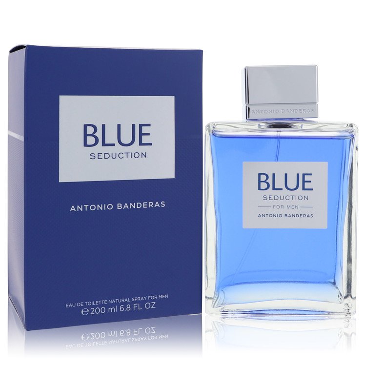 Antonio Banderas Blue Seduction Eau De Toilette Spray for Men, 3.4 oz / 100 ml