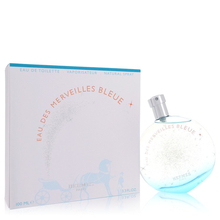 Hermès Eau des Merveilles Bleue Eau de Toilette Spray 3.4 oz / 100 ml for Women
