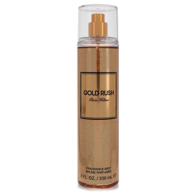 Gold Rush by Paris Hilton Fragrance Mist for Women, 8 oz / 236 ml