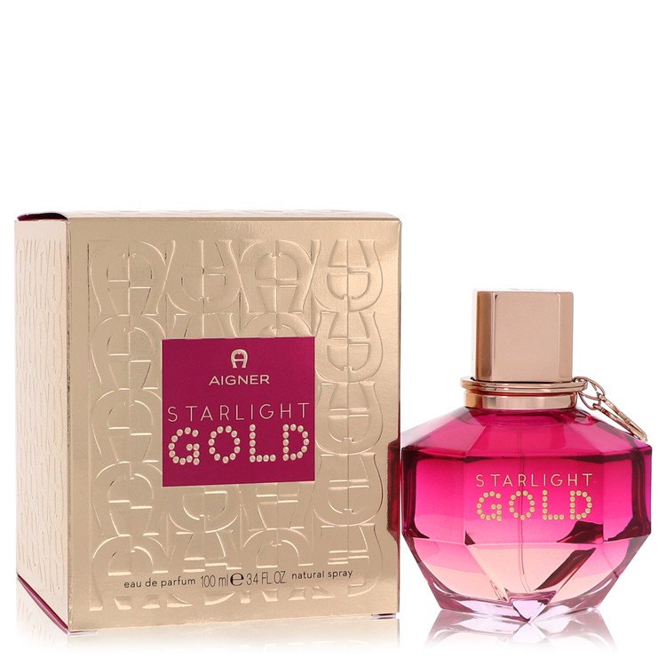 Aigner Starlight Gold Eau De Parfum Spray for Women 3.4 oz / 100 ml