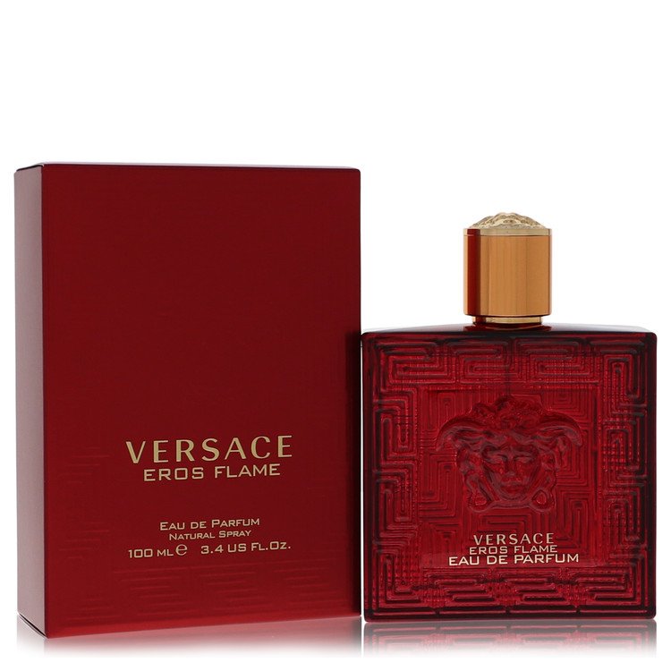 Versace Eros Flame Eau De Parfum Spray for Men, 3.4 oz / 100 ml