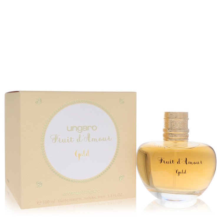 Ungaro Fruit D'Amour Gold Eau de Toilette Spray 3.4 oz / 100 ml for Women