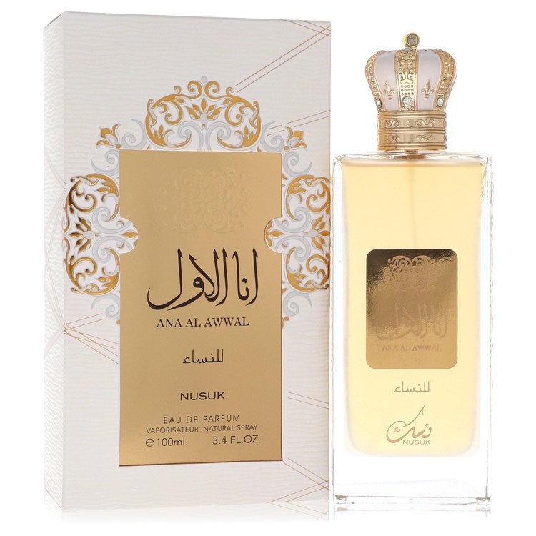 Nusuk Ana Al Awwal Eau De Parfum Spray 3.4 oz (100 ml) for Women