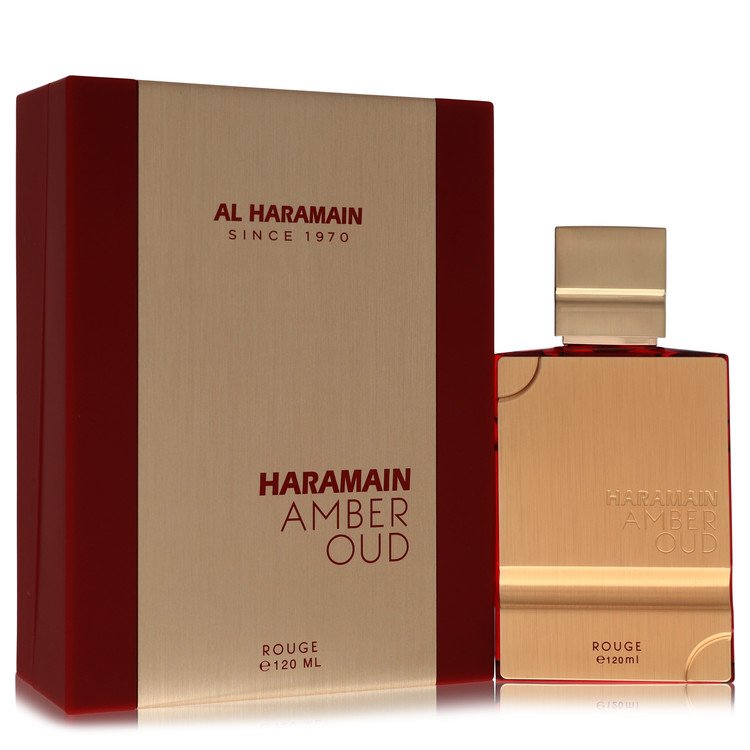 Al Haramain Amber Oud Rouge Men's Eau De Parfum Spray 3.4 oz / 100 ml
