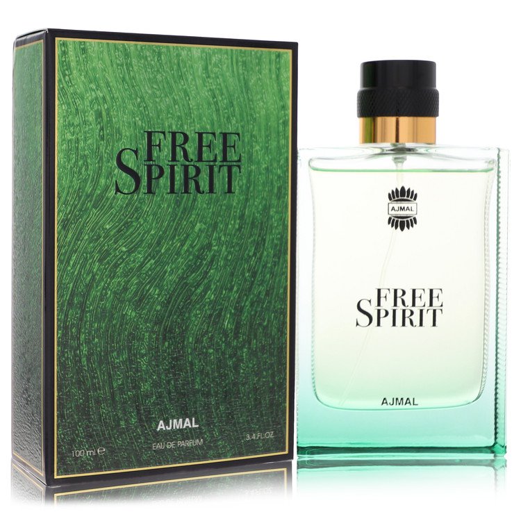 Ajmal Free Spirit Eau De Parfum Spray 3.4 oz (100 ml) for Men