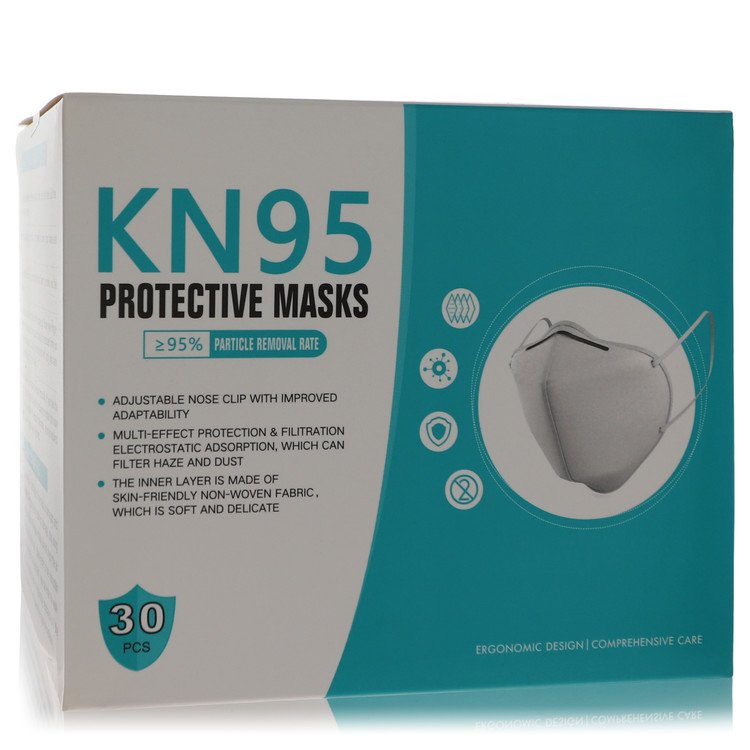 Kn95 Thirty KN95 Mask – Pack of 30, Adjustable Nose Clip, Soft Non-Woven Fabric, FDA & CE Approved, Unisex, One Size for Women