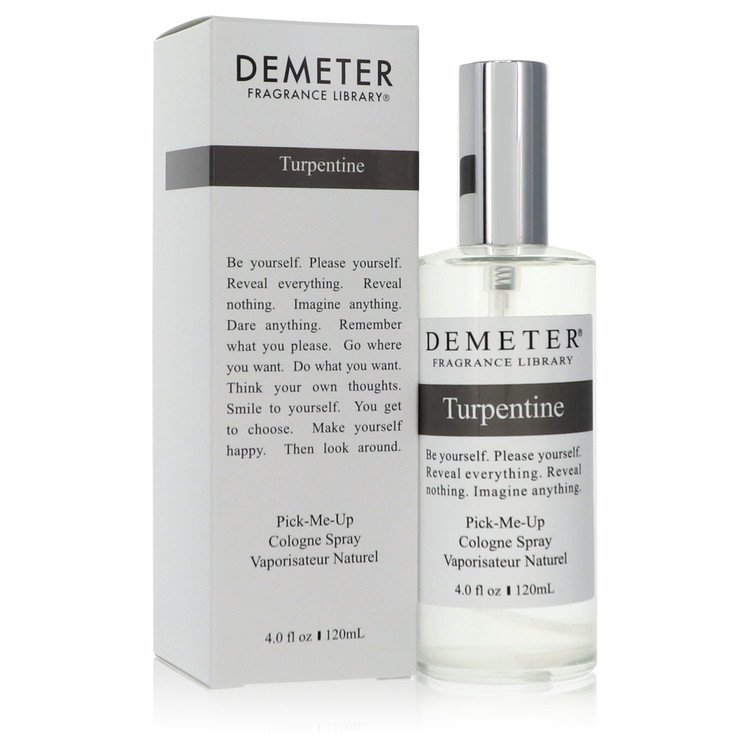 Demeter Turpentine Unisex Cologne Spray 4 oz / 118 ml for Men