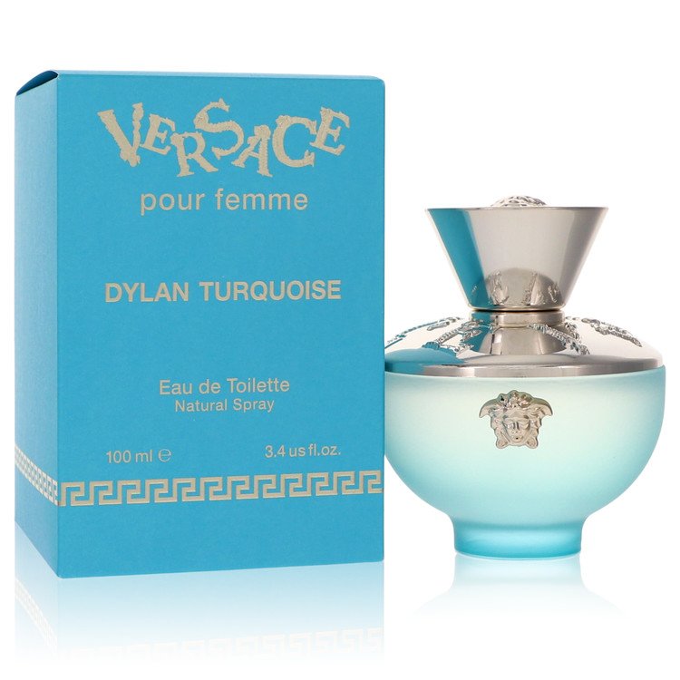 Versace Pour Femme Dylan Turquoise Eau de Toilette Spray 3.4 oz (100 ml) for Women