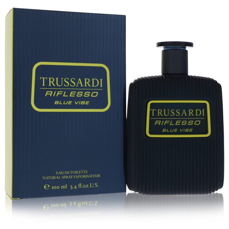 Trussardi Riflesso Blue Vibe Eau De Toilette Spray 3.4 oz / 100 ml for Men