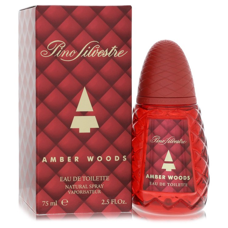 Pino Silvestre Amber Woods Eau de Toilette Spray for Men 2.5 oz / 74 ml