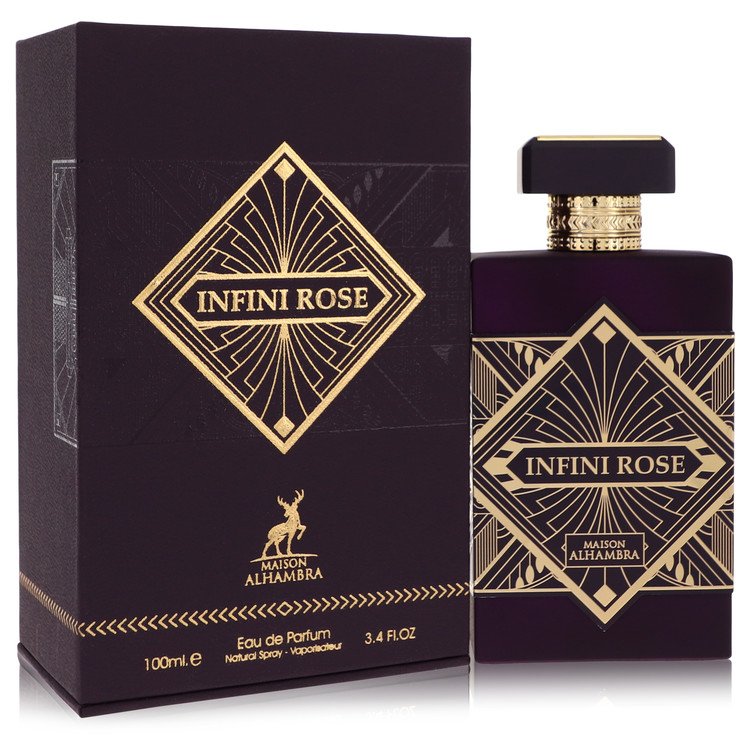 Maison Alhambra Infini Rose Eau De Parfum Spray 3.4 oz / 100 ml Unisex