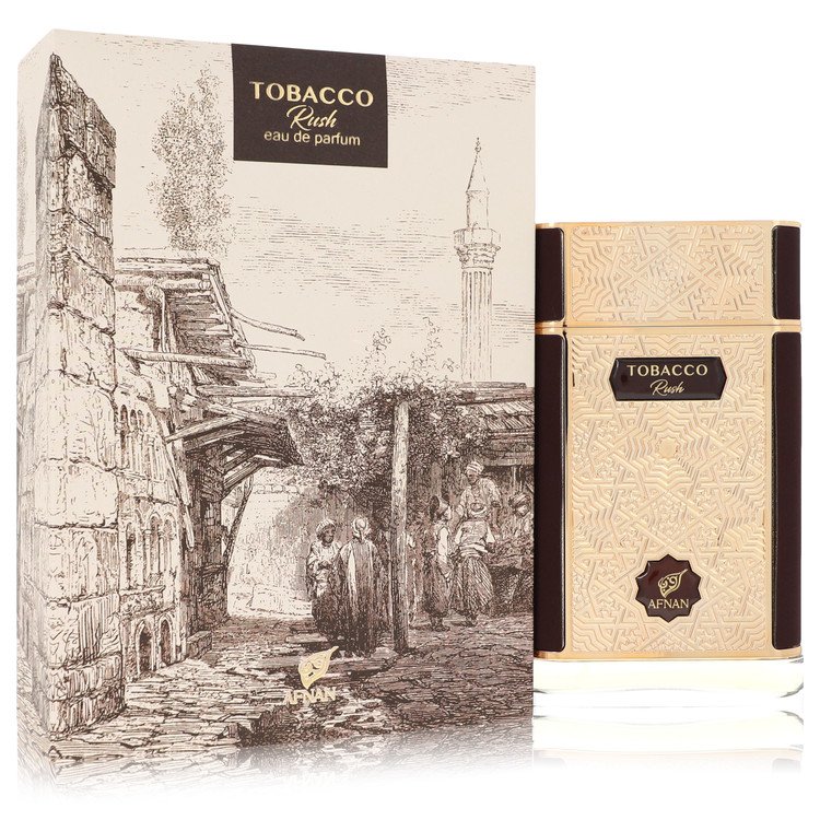Afnan Tobacco Rush Eau de Parfum Spray Unisex 2.7 oz / 80 ml