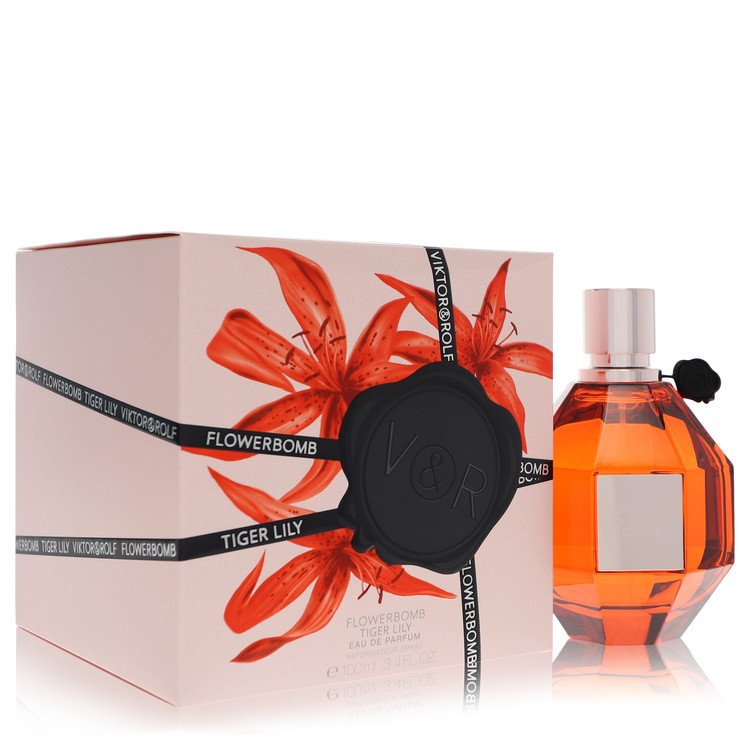 Flowerbomb Tiger Lily by Viktor & Rolf Eau de Parfum Spray 3.4 oz (100 ml)