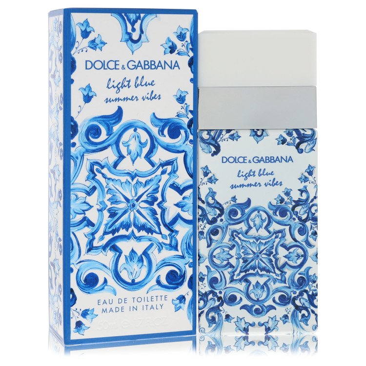 Dolce & Gabbana Light Blue Summer Vibes Eau de Toilette Spray for Women, 1.7 oz / 50 ml
