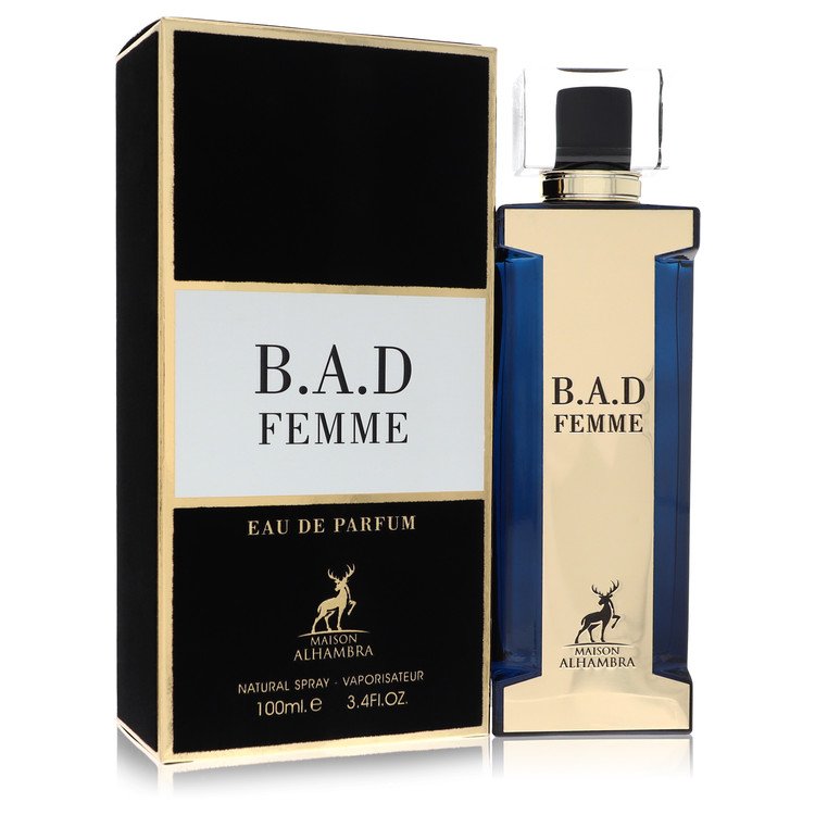 B.A.D Femme by Maison Alhambra Eau de Parfum Spray 3.4 oz / 100 ml for Women