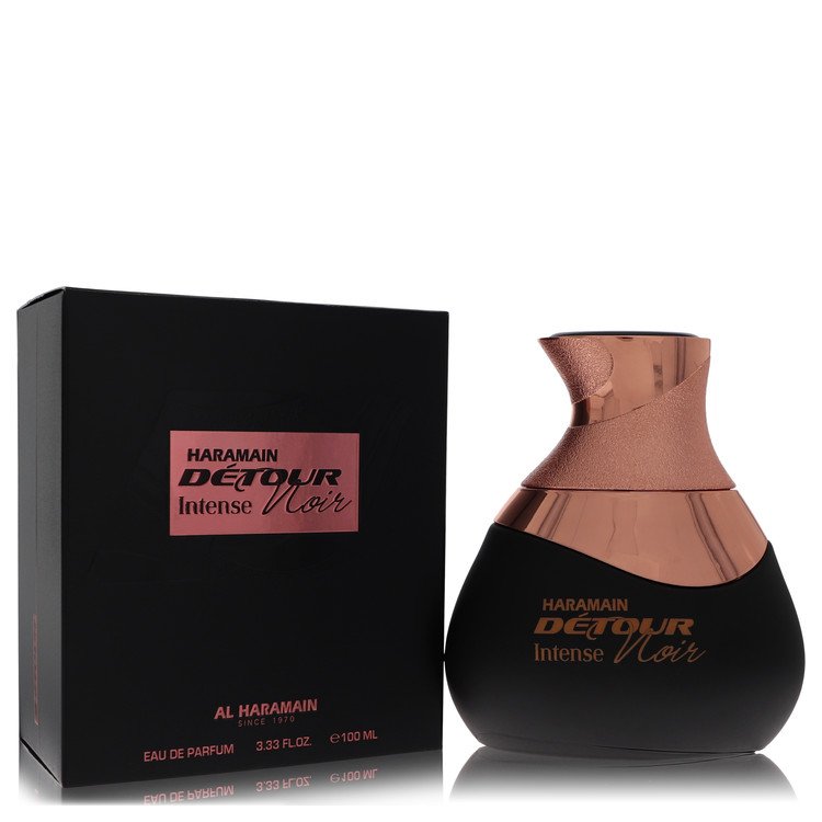 Al Haramain Detour Noir Intense Eau De Parfum Spray 3.4 oz (100 ml) Unisex