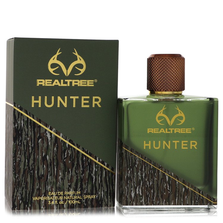 Realtree Hunter Eau de Parfum Spray for Men, 3.4 oz / 100 ml