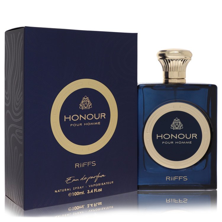 Riiffs Honour Eau De Parfum Spray for Men, 3.4 oz / 100 ml