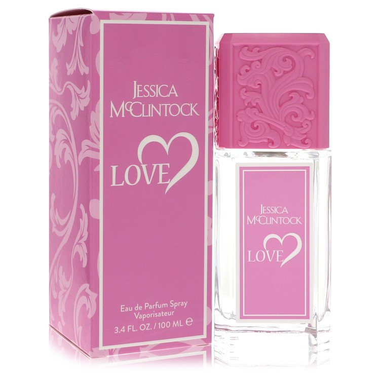 Jessica McClintock Love Eau de Parfum Spray 3.4 oz (100 ml) for Women