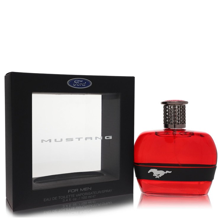 Estee Lauder Ford Mustang Red Eau de Toilette Spray 3.4 oz / 100 ml for Men
