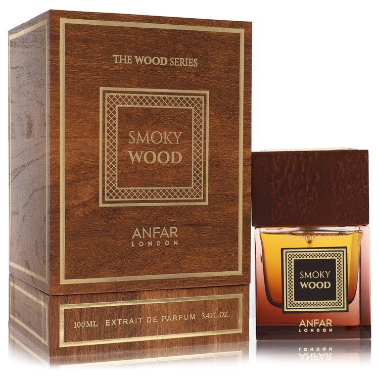 Anfar London Smoky Wood Extrait De Parfum Spray 3.4 oz / 100 ml for Men
