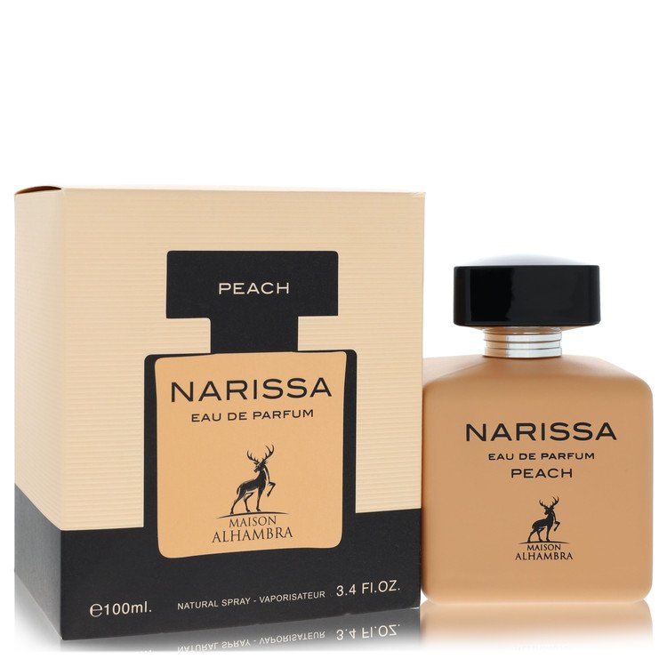 Maison Alhambra Narissa Peach Eau de Parfum Spray 3.4 oz (100 ml) for Women