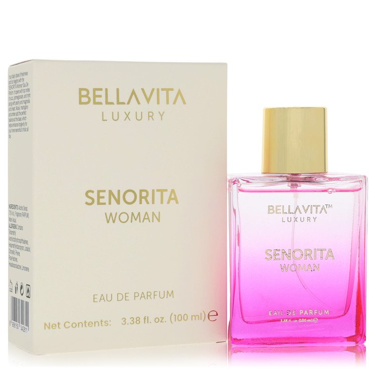 Bellavita Luxury Senorita Eau de Parfum Spray 3.38 oz / 100 ml for Women