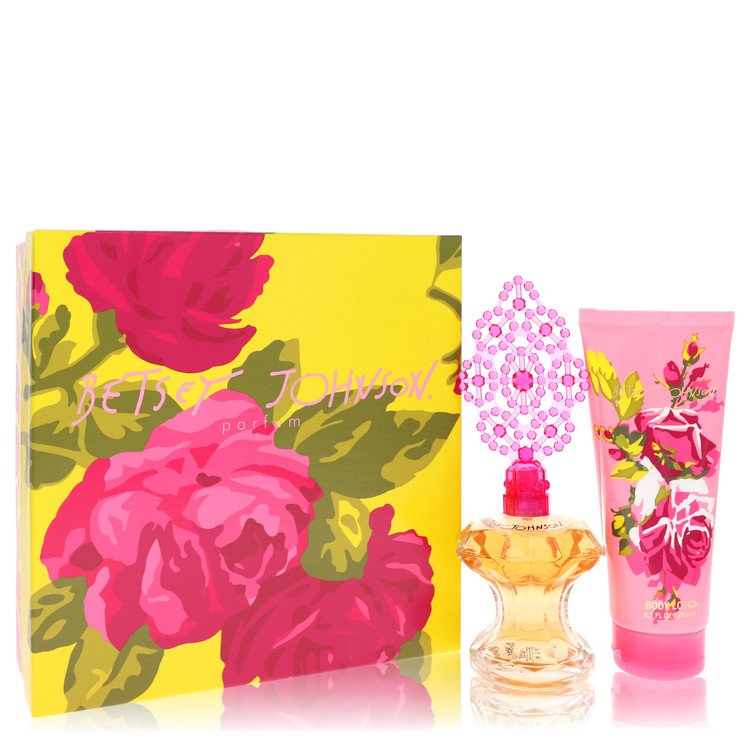 Betsey Johnson Gift Set – 3.4 oz (100 ml) Eau de Parfum Spray and 6.7 oz (200 ml) Body Lotion
