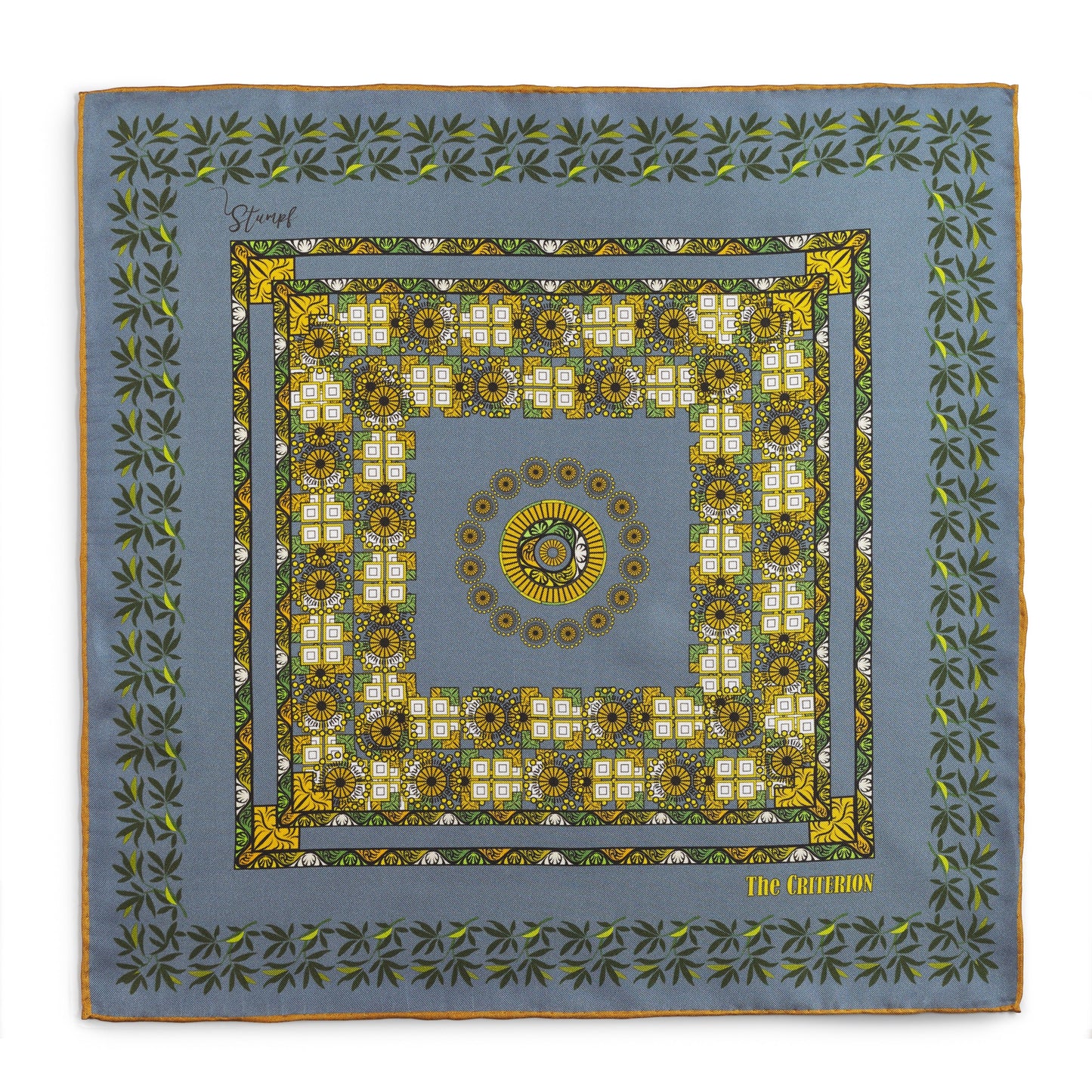 Criterion Bar Sunburst Pocket Square