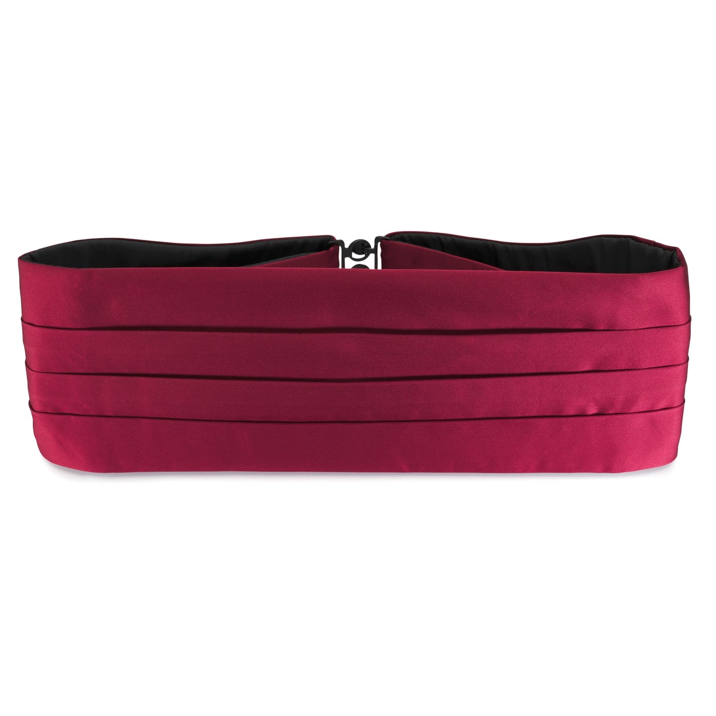 Wine Satin Silk Cummerbund