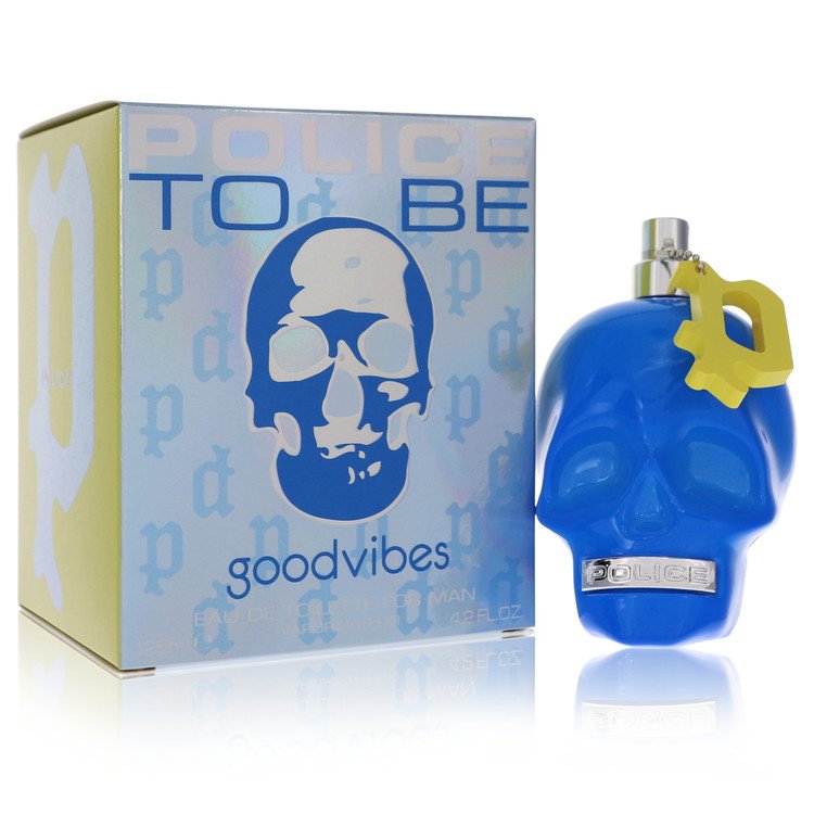 Police To Be Good Vibes Eau De Toilette Spray 4.2 oz / 125 ml for Men