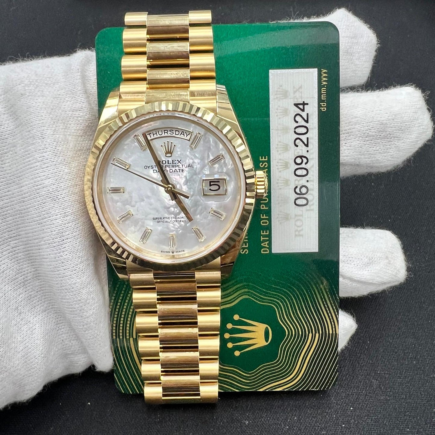 ROLEX DAY DATE T3016LW - SJR London Timepiece