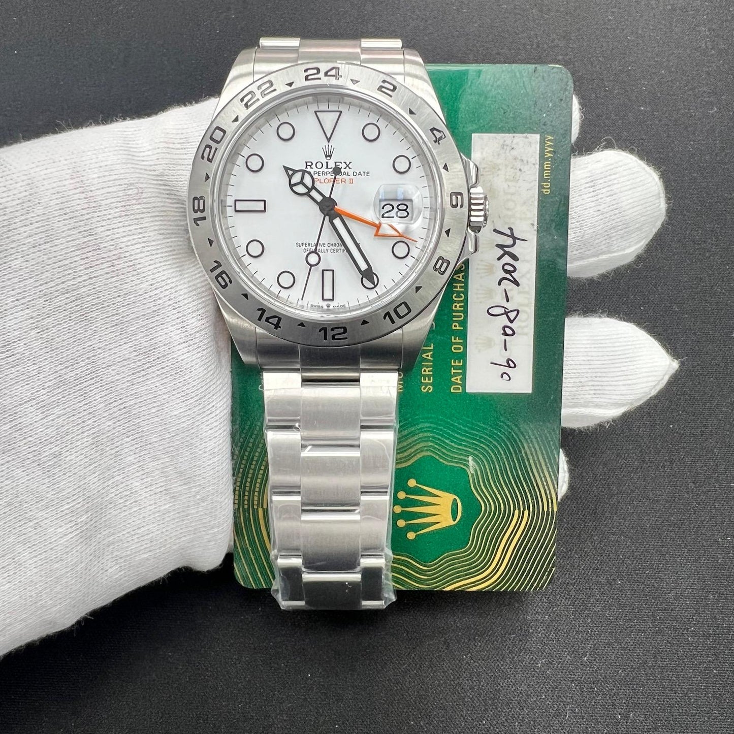 ROLEX EXPLORER II DATE T3053LW - SJR London Timepiece