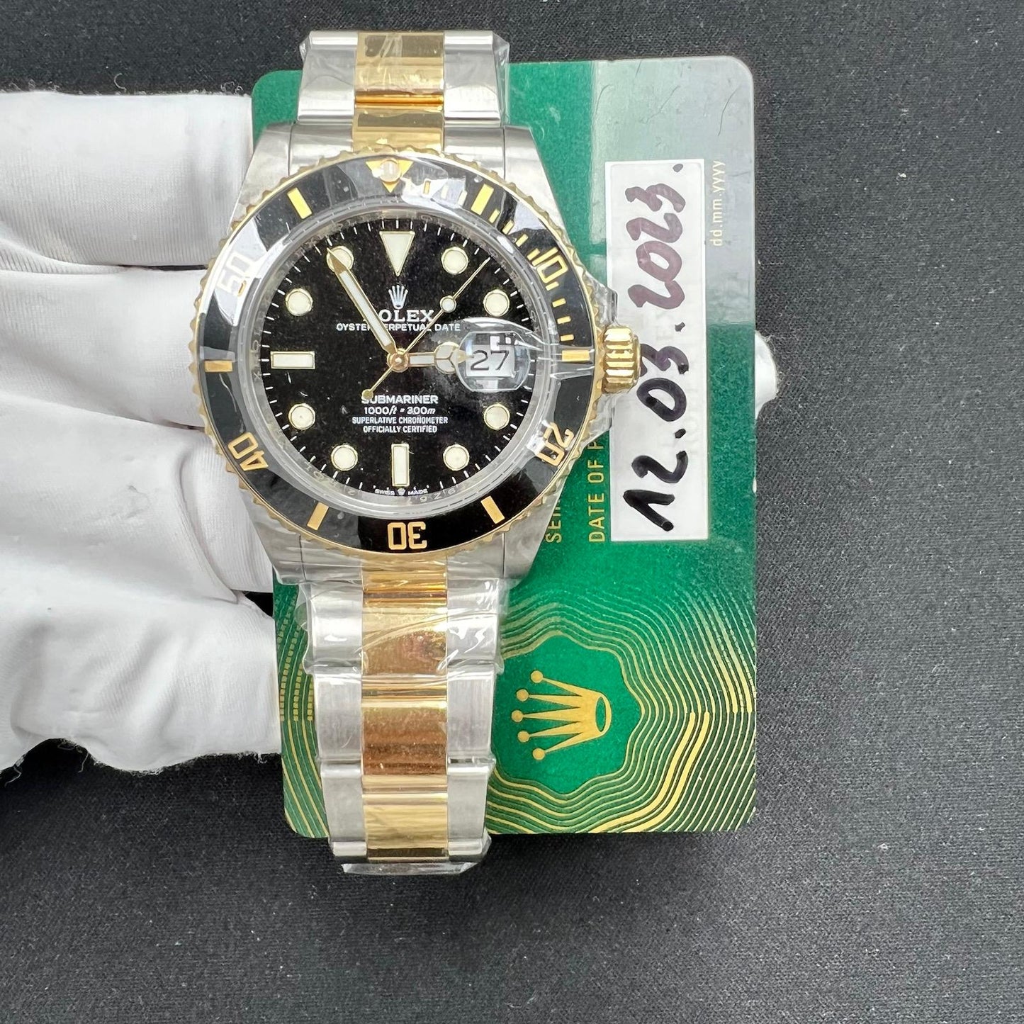 ROLEX SUBMARINER DATE A2008LW - SJR London Timepiece