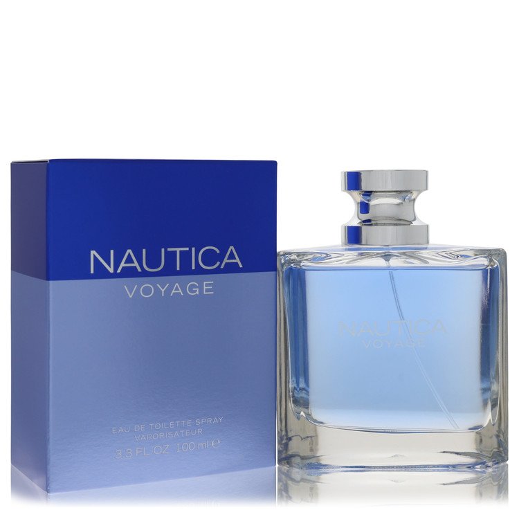 Nautica Voyage Eau De Toilette Spray for Men, 3.4 oz / 100 ml