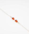 Silver Link Chain Infinity Bracelet
