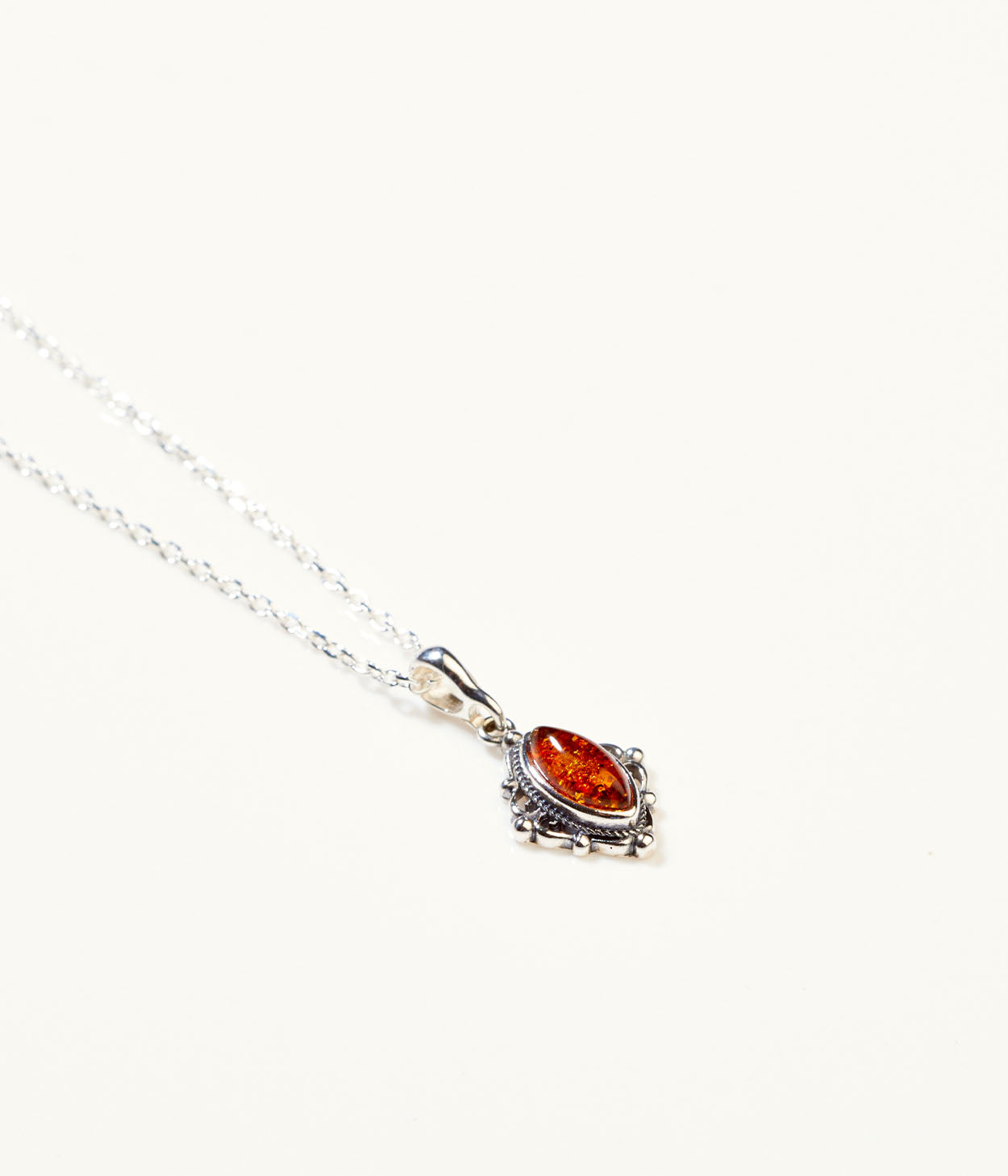 Boho Amber Pendant