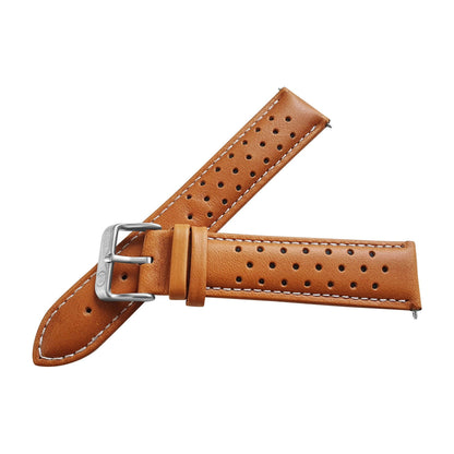 Tan Leather Rally Watch Strap (PRE-ORDER NOW) - SJR London Timepiece