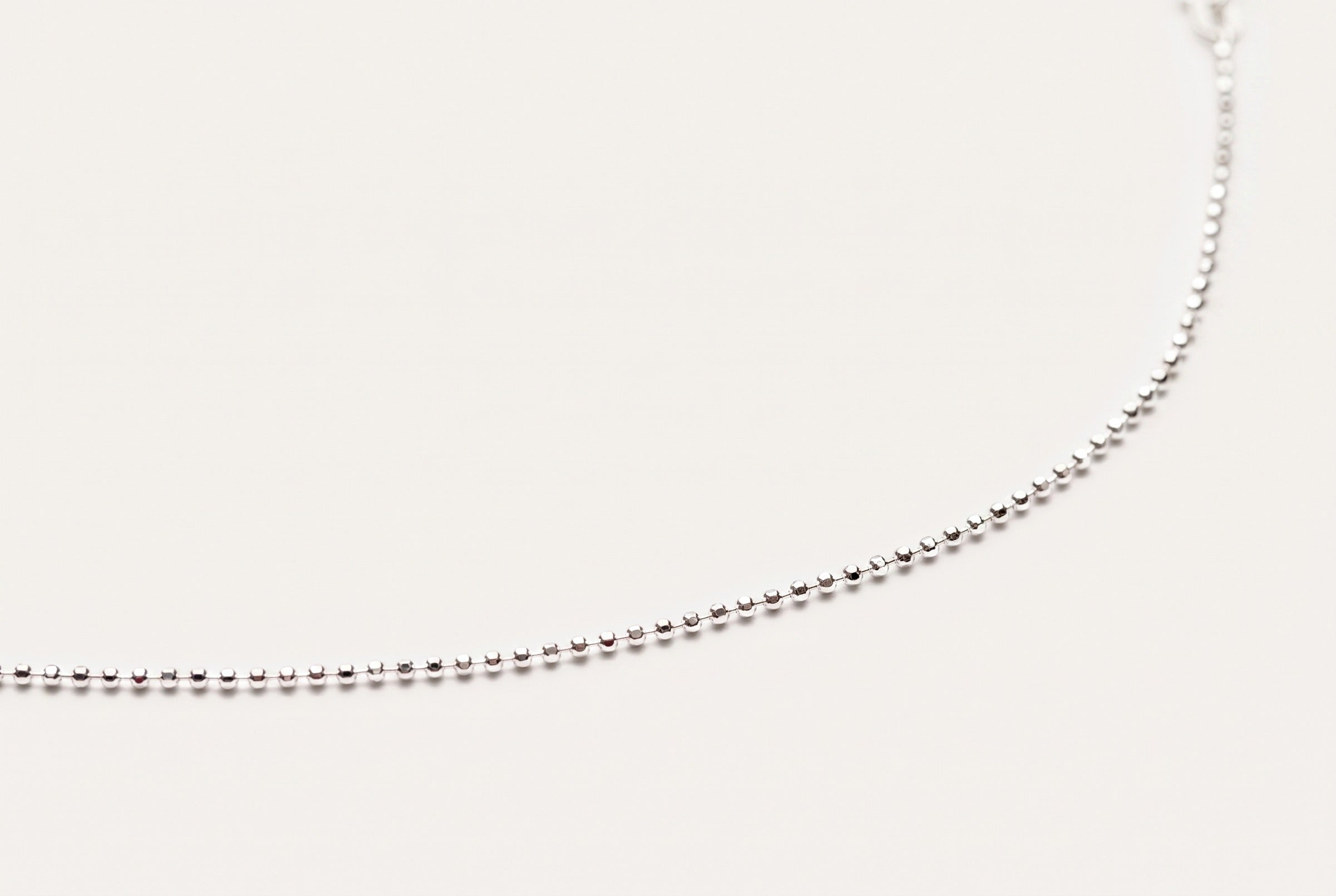 Chaîne forçat diamantée 21,6" (55 cm)
