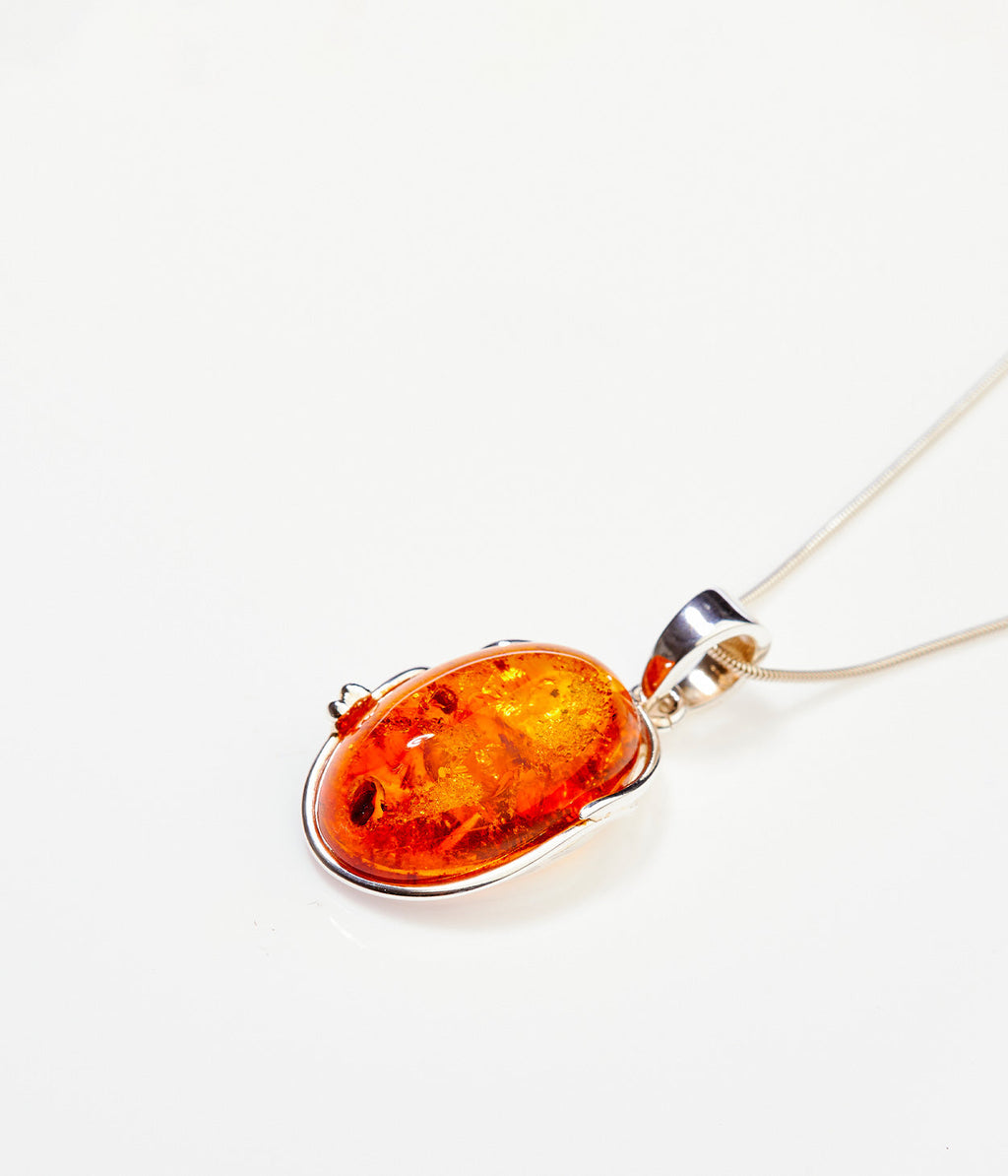 Collier pendentif Ambre Tidale