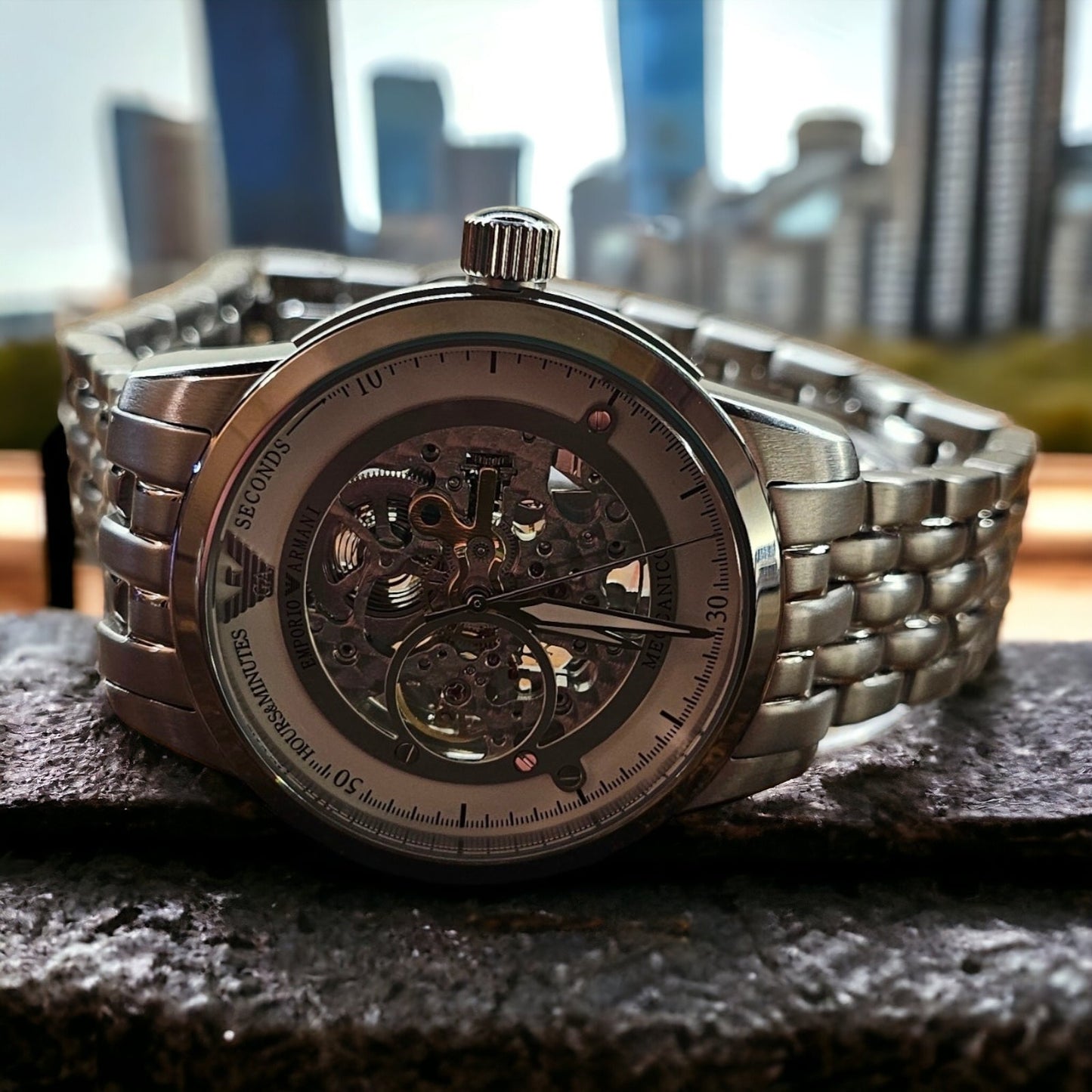 Emporio Armani MECCANICO AR4626 Mens - SJR London Timepiece
