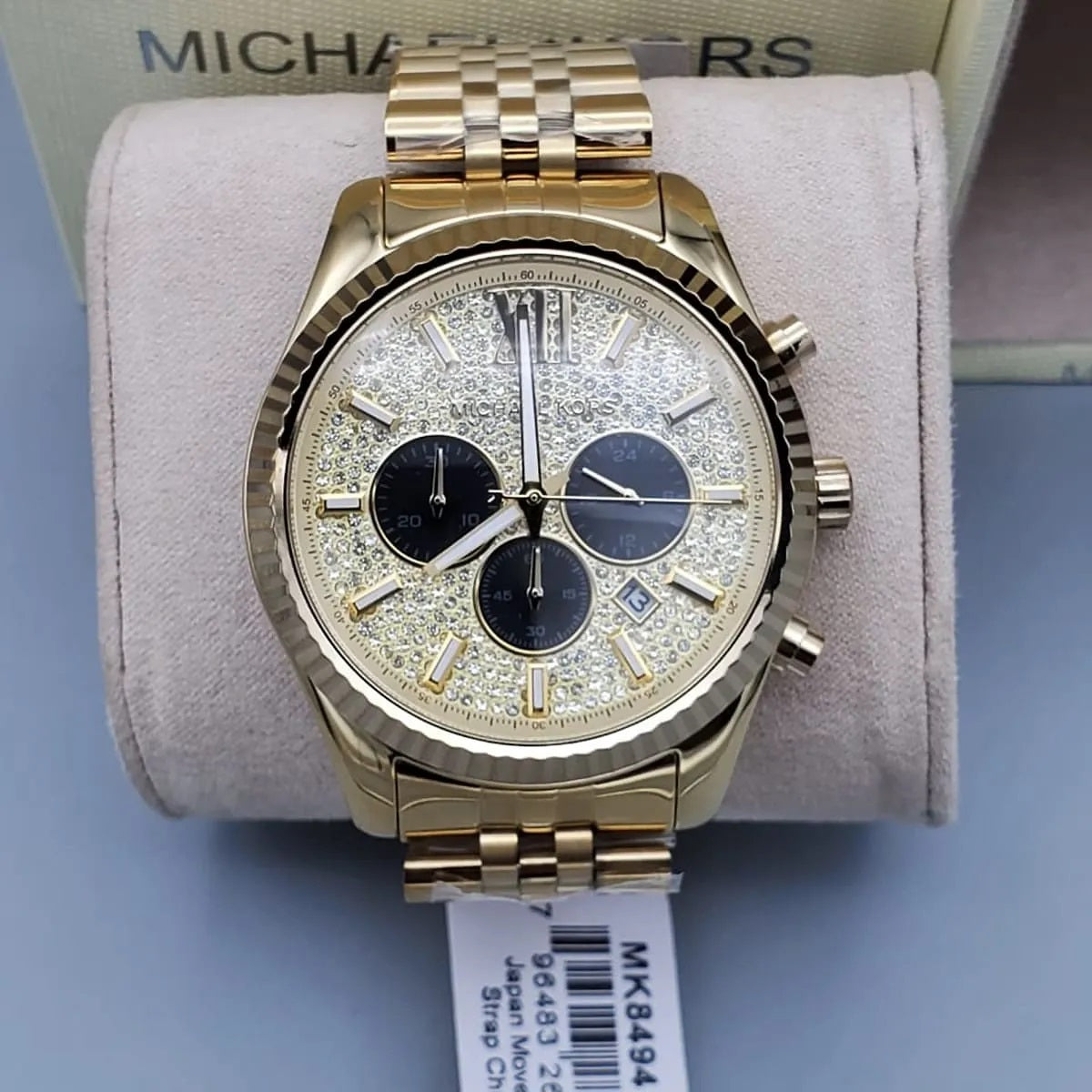 Michael Kors MK8494 Lexington Men's Gold Watch - SJR London Timepiece